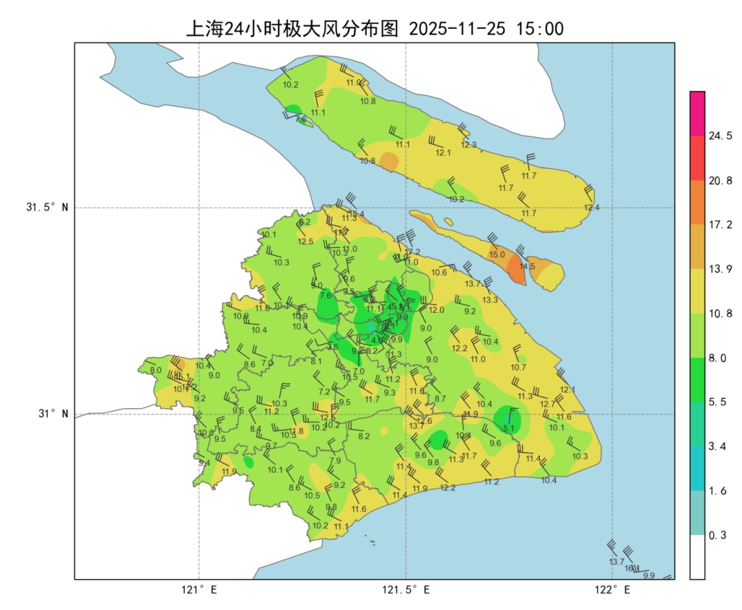 跌至0℃，有薄冰！上海此轮寒潮最冷时段公布！第27号台风“天琴”将生成