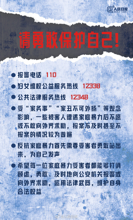 勇敢说不!家暴的本质是控制 勇敢说不!家暴的本质是控制