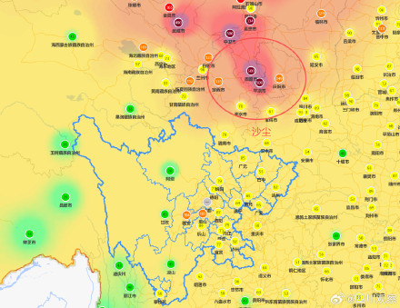 四川局地将受输入性沙尘影响 四川局地将受输入性沙尘影响