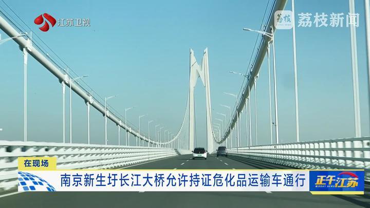 过江仅需10分钟！ 南京新生圩长江大桥11月26日建成通车