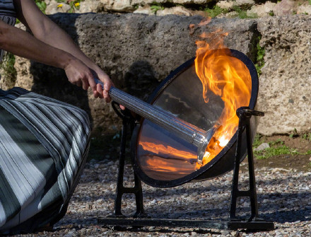 期待！米兰冬奥会火种采集完成