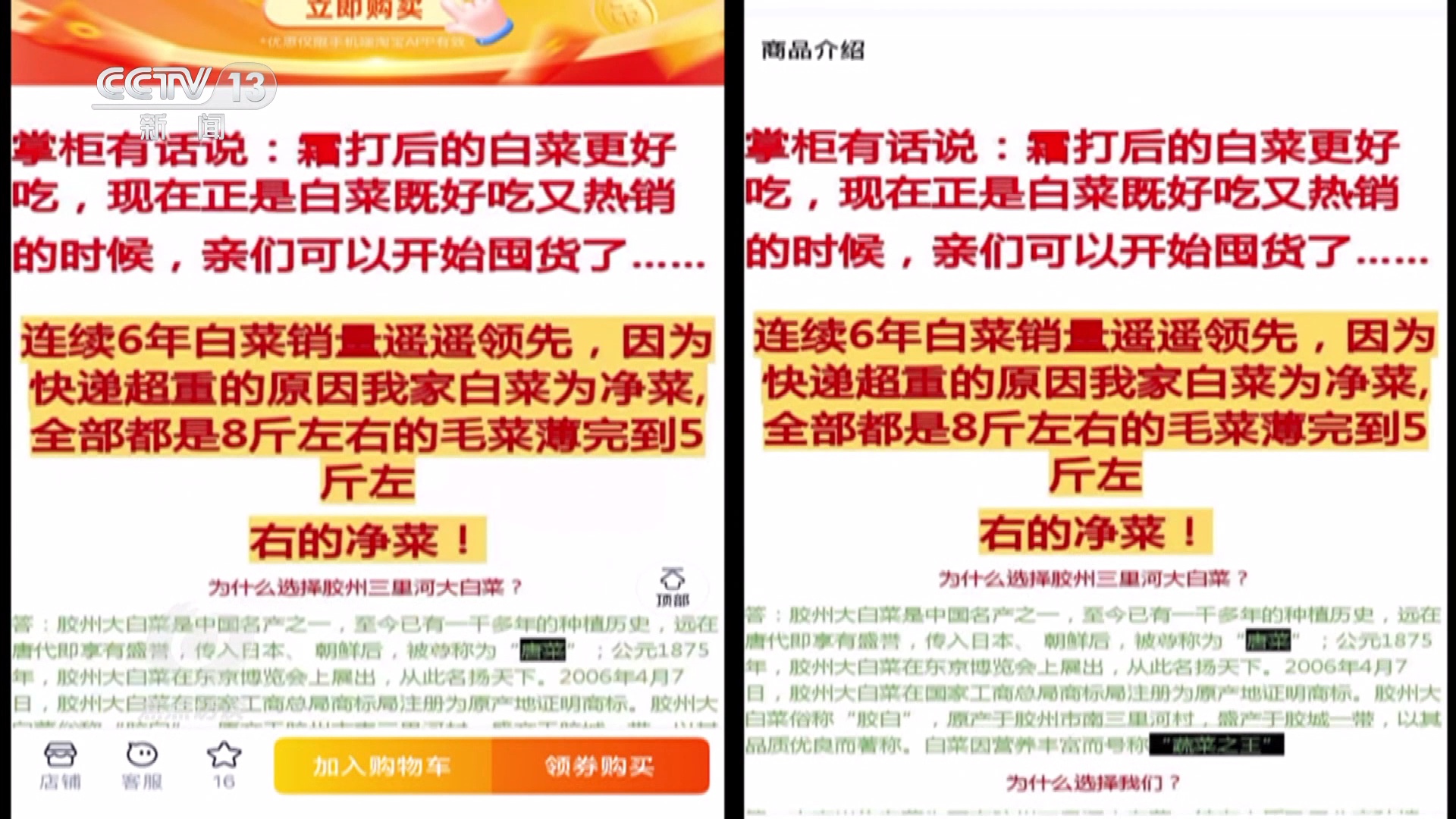 焦点访谈 | 从“胶州大白菜”看地理标志保护,这些坑千万别踩! 焦点访谈 | 从“胶州大白菜”看地理标志保护,这些坑千万别踩!