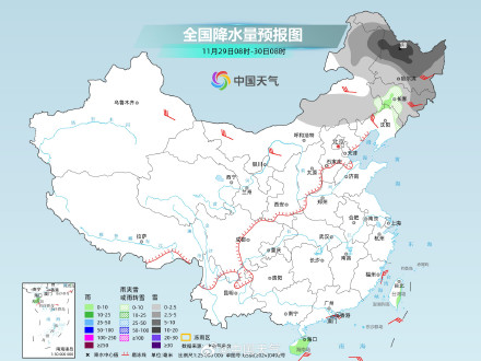 南方局地干燥程度同期少见 东北等地降雪将增强局地有暴雪