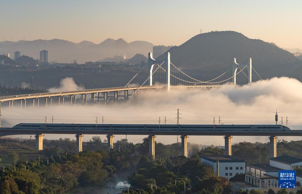 贵州盘兴高铁正式通车