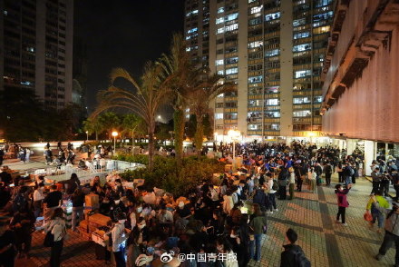 香港大埔火灾救援中的爱心接力 香港大埔火灾救援中的爱心接力