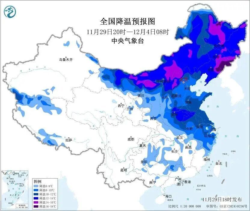 降温14℃+大风11级！河北多地有雨雪