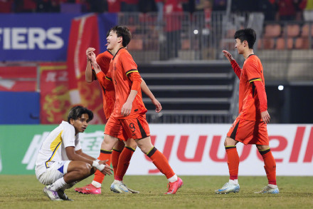 U16国足8比0斯里兰卡，U16国足下轮不败即出线