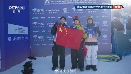 苏翊鸣获得世界杯冠军