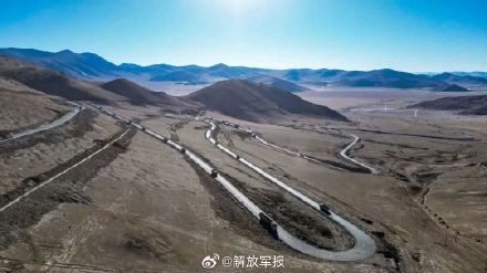 过冬物资已运抵高原边防一线 过冬物资已运抵高原边防一线