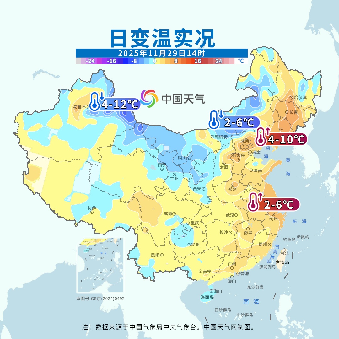 最低零下1℃，湖北下周寒潮登场！