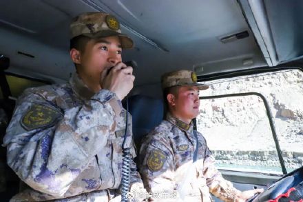 过冬物资已运抵高原边防一线 过冬物资已运抵高原边防一线