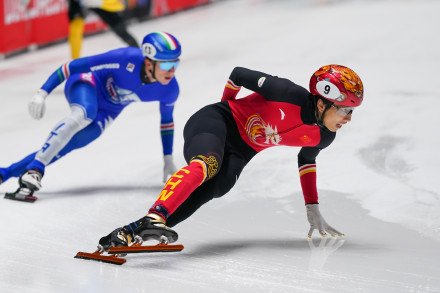 短道速滑世巡赛第四站 中国队获2银1铜