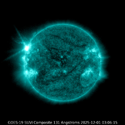 12月1日太阳爆发耀斑！未来十天可能看到美丽极光