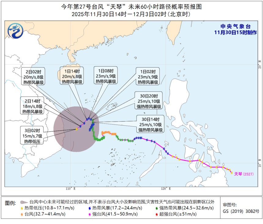 未来一周气温将先降后升，南方终于要下雨了