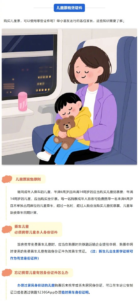 除了身份证，乘火车有效证件还有什么？