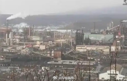 日本钢铁厂爆炸引发的大火被扑灭