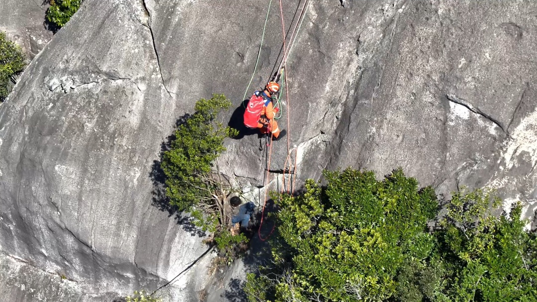奇迹！从悬崖坠落200米，男子被一棵树救下！