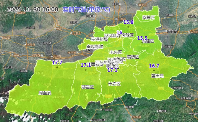 最低-14℃！陕西今夜起降温，明早上班注意