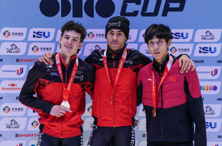 短道速滑世巡赛第四站 中国队获2银1铜