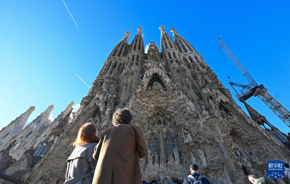 西班牙巴塞罗那圣家堂掠影