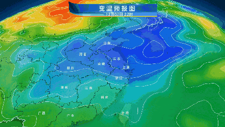 寒潮今夜抵沪 明后天明显降温 48小时最低温降幅可达8-10℃
