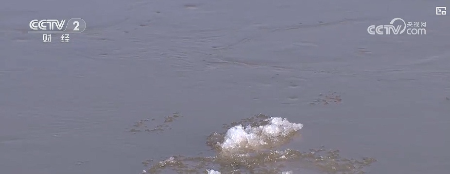 黄河山西河曲段进入流凌期