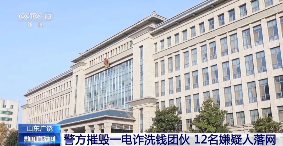 山东警方摧毁境外电诈洗钱链条,抓获12名犯罪嫌疑人 山东警方摧毁境外电诈洗钱链条,抓获12名犯罪嫌疑人