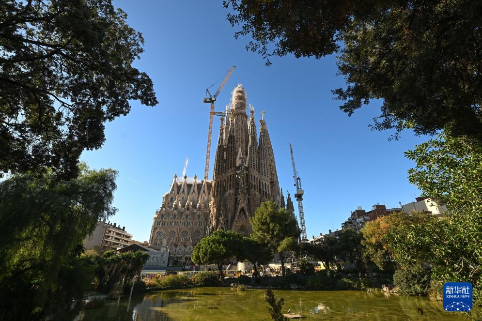 西班牙巴塞罗那圣家堂掠影