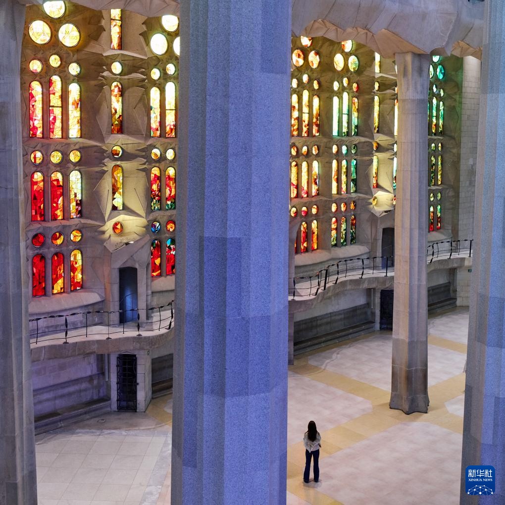 西班牙巴塞罗那圣家堂掠影