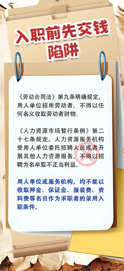 “猫腻”合同、付费培训……这些求职陷阱要避开 “猫腻”合同、付费培训……这些求职陷阱要避开