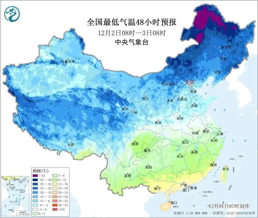12月，广东预计有5次冷空气过程