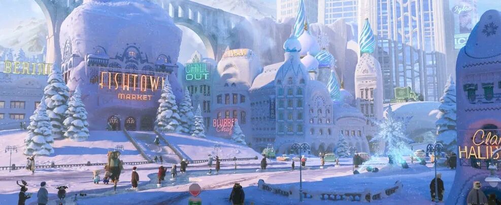 《疯狂动物城2》中的“气候墙”,是它?! 《疯狂动物城2》中的“气候墙”,是它?!