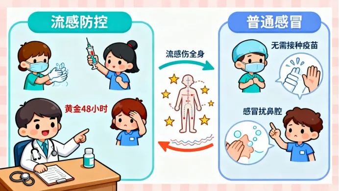 流感活动上升！抗病毒药别乱用，3个要点要记牢→