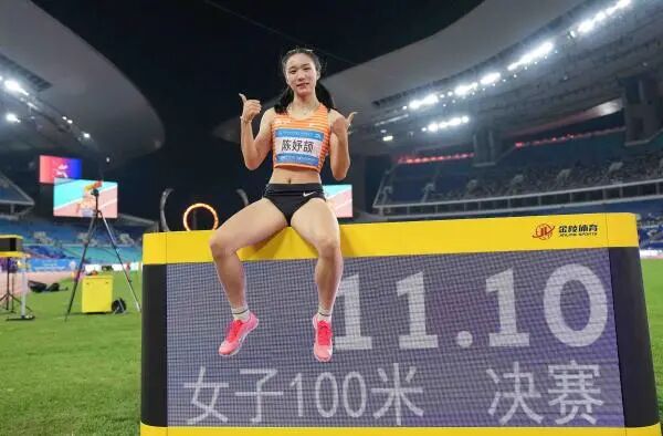 宁波“小飞人”陈妤颉分享短跑“双冠王”背后的故事