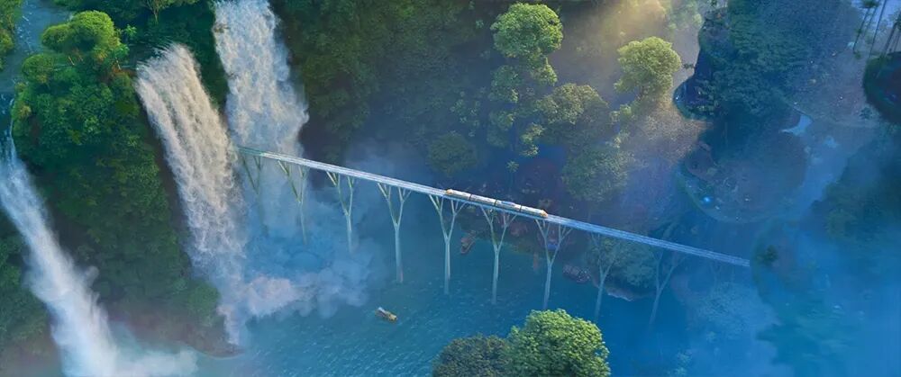 《疯狂动物城2》中的“气候墙”,是它?! 《疯狂动物城2》中的“气候墙”,是它?!