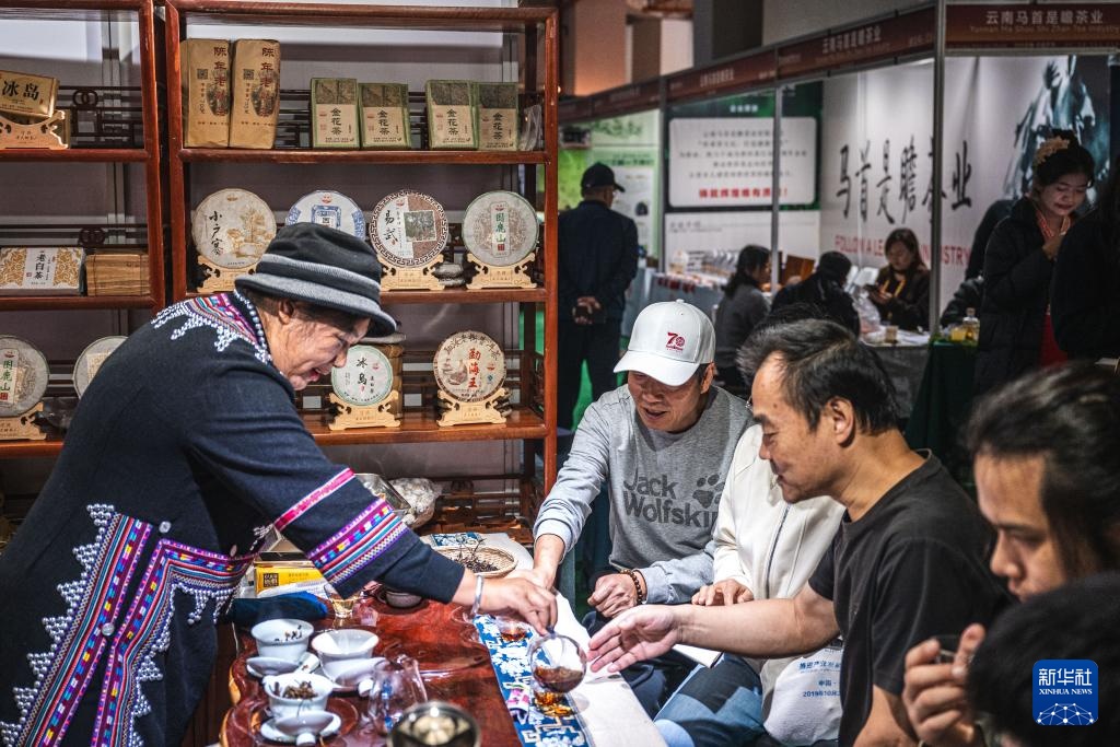 云南普洱：博览会上的茶咖相遇