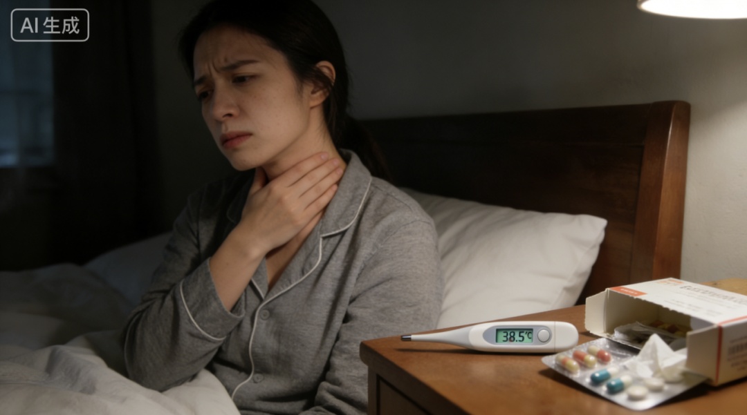 近期流感为何“失声”病例增多？医生：感觉喉咙不对劲，马上做6件事