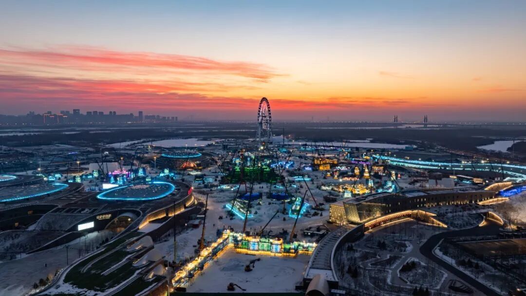 冰雪大世界进度条刷新！全冰版“哈尔滨站”即将亮相