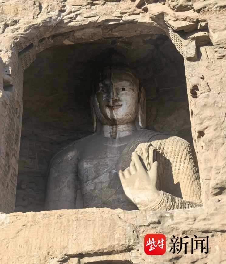 云冈石窟大佛“冻得流鼻涕”?景区:局部出现渗水现象,下周一起对第18窟实施封闭管理 云冈石窟大佛“冻得流鼻涕”?景区:局部出现渗水现象,下周一起对第18窟实施封闭管理