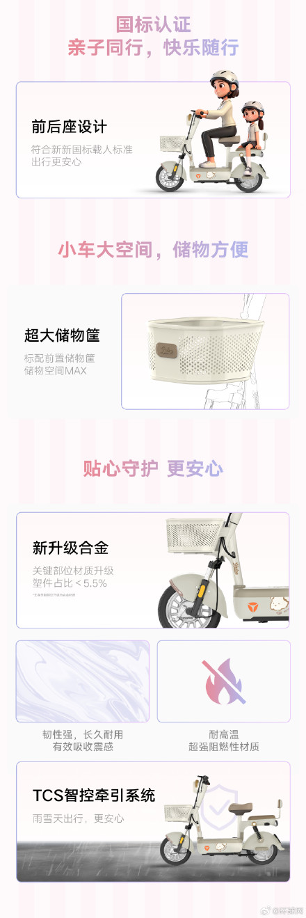 雅迪新车上市 有前后座有车筐 雅迪新车上市 有前后座有车筐