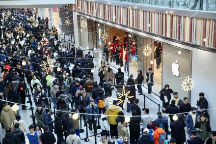 北京第六家Apple零售店正式开业 北京第六家Apple零售店正式开业