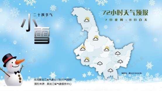 未来十天，黑龙江省将迎来三次降雪！中雪、大雪、暴雪……