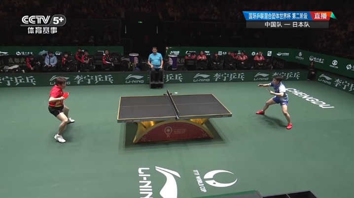 八连胜！混团世界杯中国队8比5战胜日本队