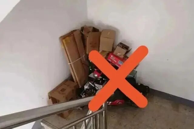 杭州人注意，拆过的快递盒尽快清理，隐患太多……