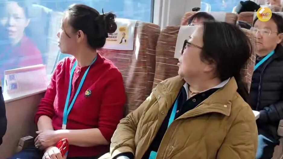 这么快就到延安了！西延高铁今日迎来首批试乘旅客