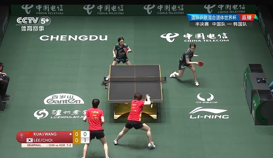 国乒十连胜晋级！今晚决赛对阵日本队！