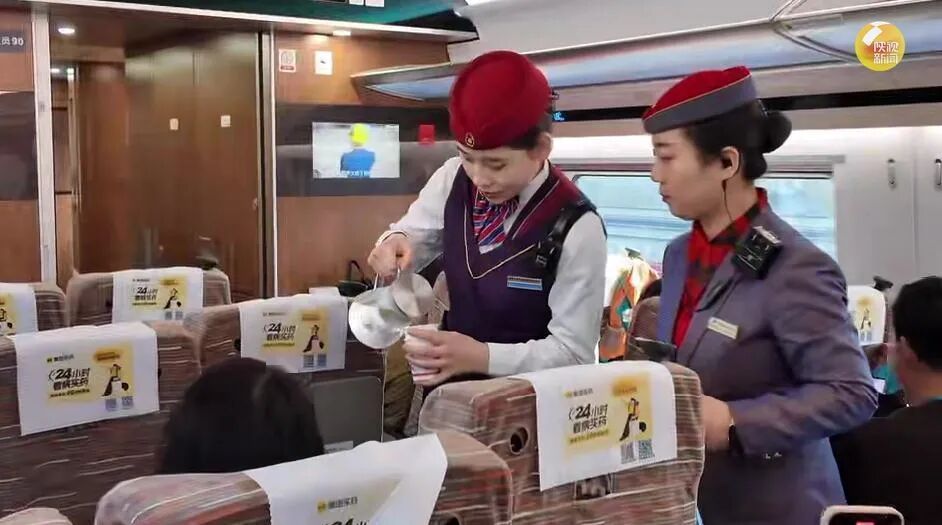 这么快就到延安了！西延高铁今日迎来首批试乘旅客