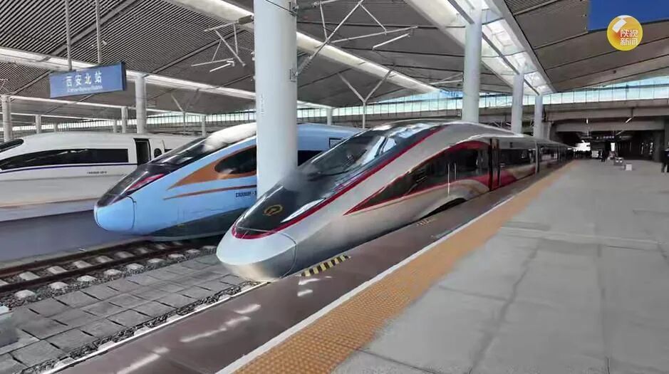 这么快就到延安了！西延高铁今日迎来首批试乘旅客