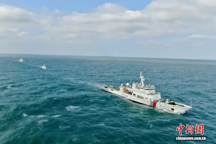 首次台湾浅滩海域搜救应急演练举行