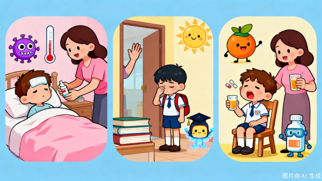 孩子流感后何时返校？需满足这3个硬指标